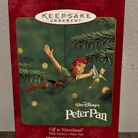 Disney Vintage Peter Pan Hallmark Keepsake Ornament - Picture 2 of 8